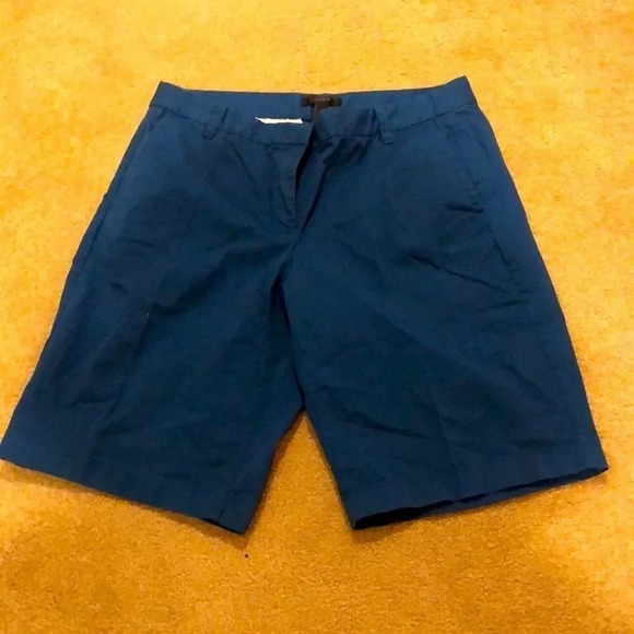 J. Crew turquoise woman’s Bermuda shorts - Picture 2 of 7